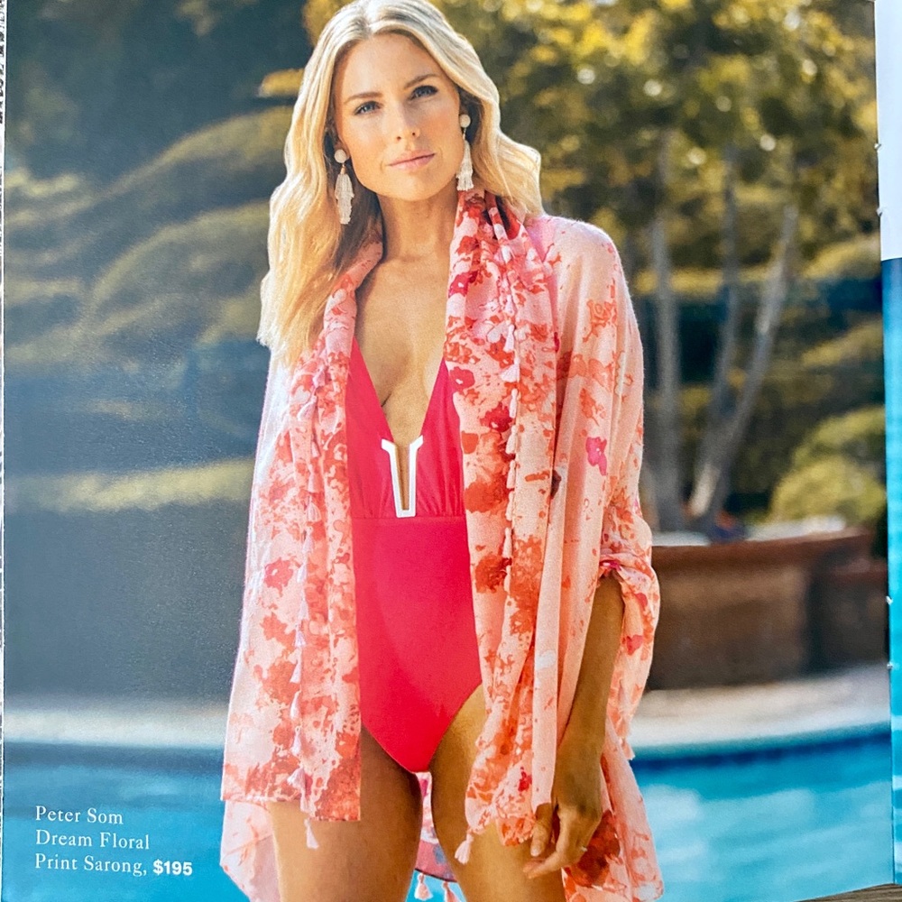 Peter Som floral Sarong